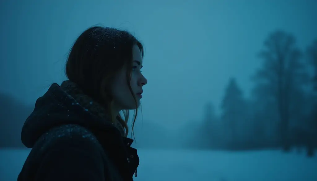 "Proven Techniques: Understanding Seasonal Affective Disorder - An image depicting a person experiencing symptoms of SAD with a gloomy background."
Alt Text: A person experiencing symptoms of SAD with a gloomy background.