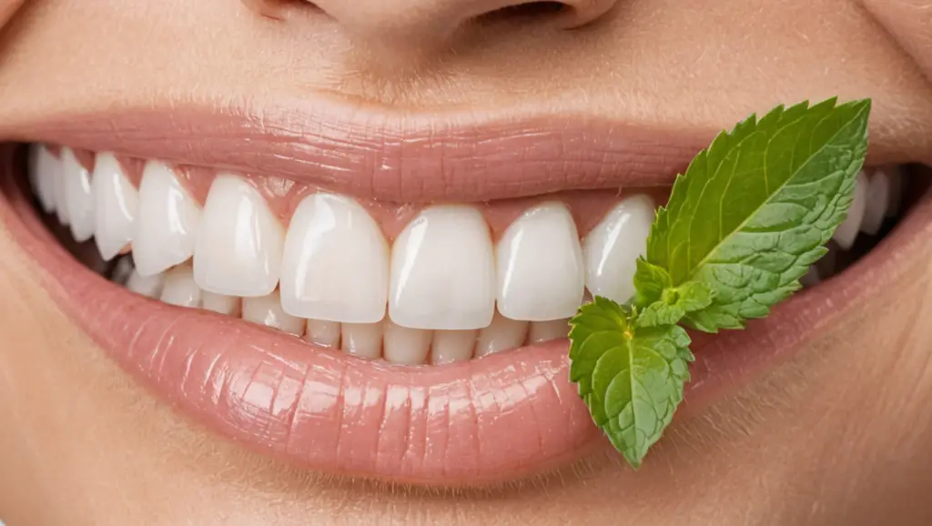 Brighter smile comes with fresh breath and proper dental care.