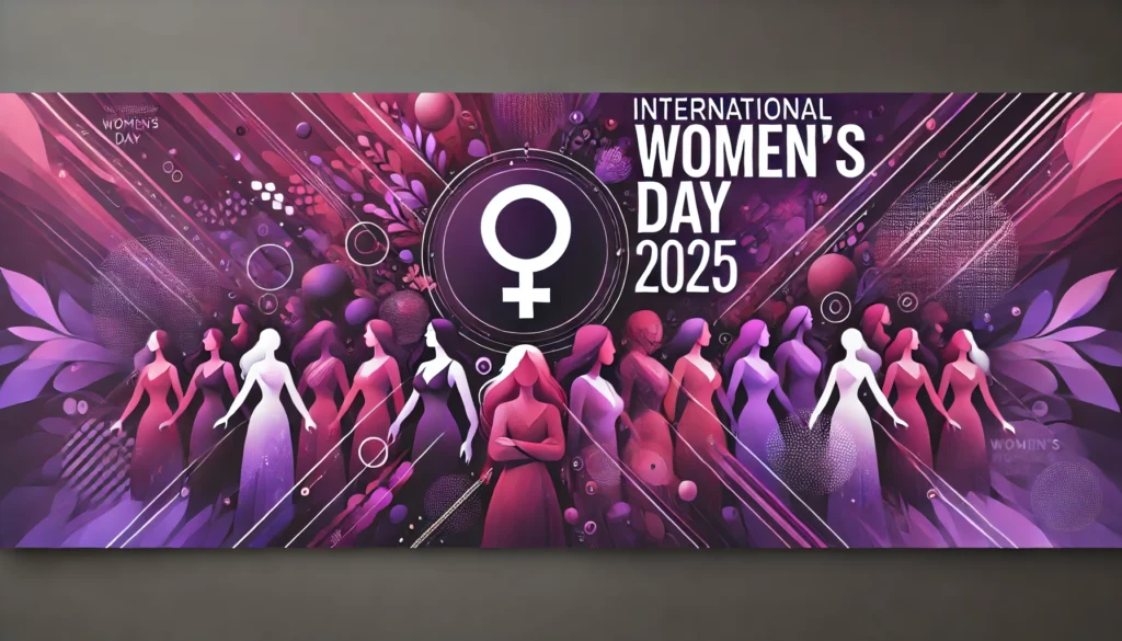 Internation Women's Day 2025: a poster of women's day