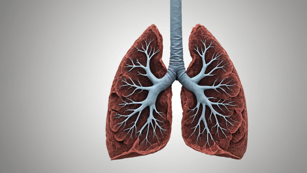 a close-up of a human lungs - Smokers & Lung Cancer