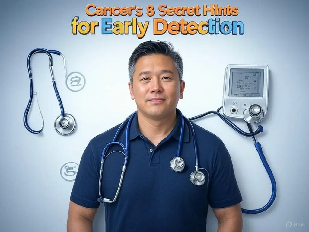 cancer doctor with stethoscope around his neck