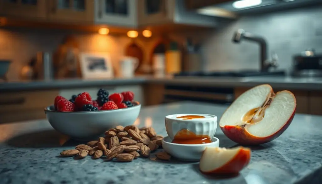 Midnight hunger delights: A mix of sweet and savory treats to curb late-night cravings.