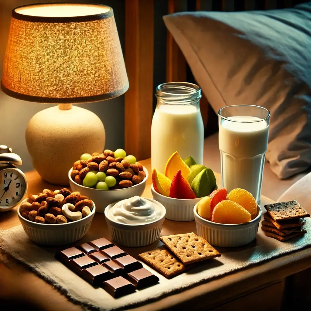 Midnight hunger cravings: Delicious and easy-to-prepare snacks on a cozy kitchen counter