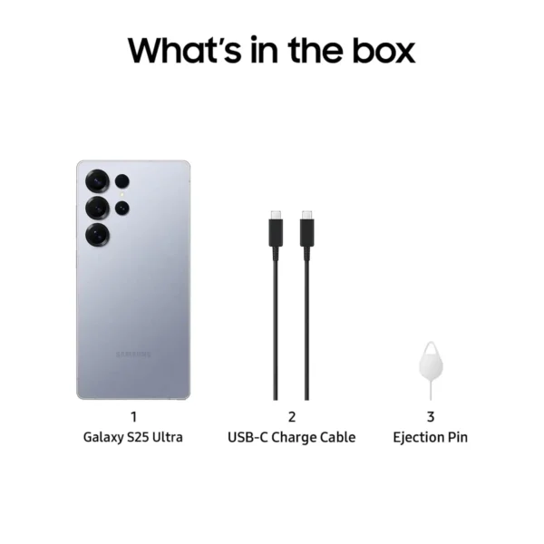 Samsung Galaxy S25 Ultra 5G AI Smartphone (Titanium Silverblue, 12GB RAM, 512GB Storage), 200MP Camera, S Pen Included, Long Battery Life  Amazon.in Electronics - Image 8